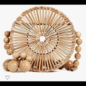 NWT Bamboo beaded handbag